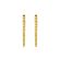 BRINCO SLIM MINI ELO H OURO VINTAGE HECTOR ALBERTAZZI2